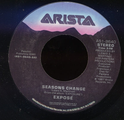 7" Single: Exposé - Seasons Change