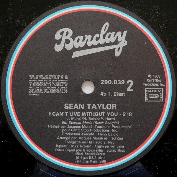 12: Sean Taylor - Come Back To Me