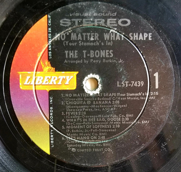 The T-Bones - No Matter What Shape (Your Stomach's In)