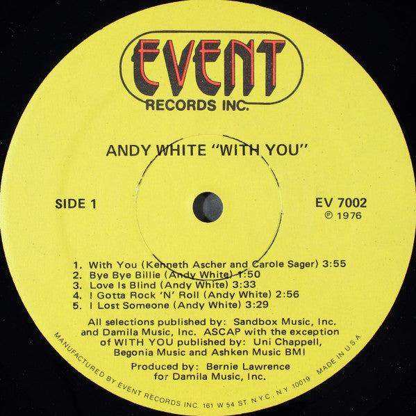 Andy White (13) - With You