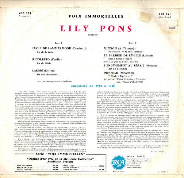 Lily Pons - Lily Pons