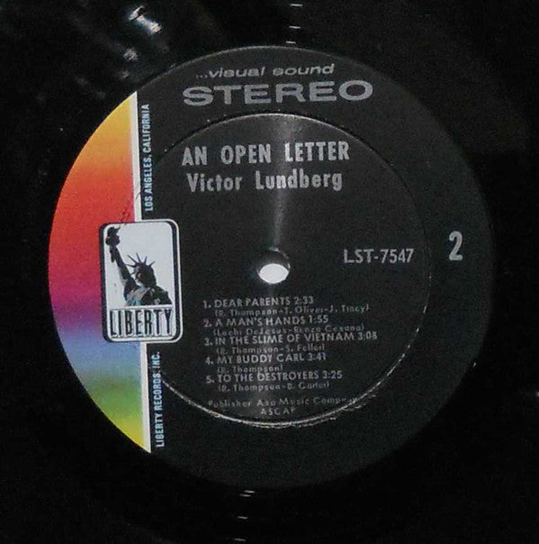Victor Lundberg - An Open Letter