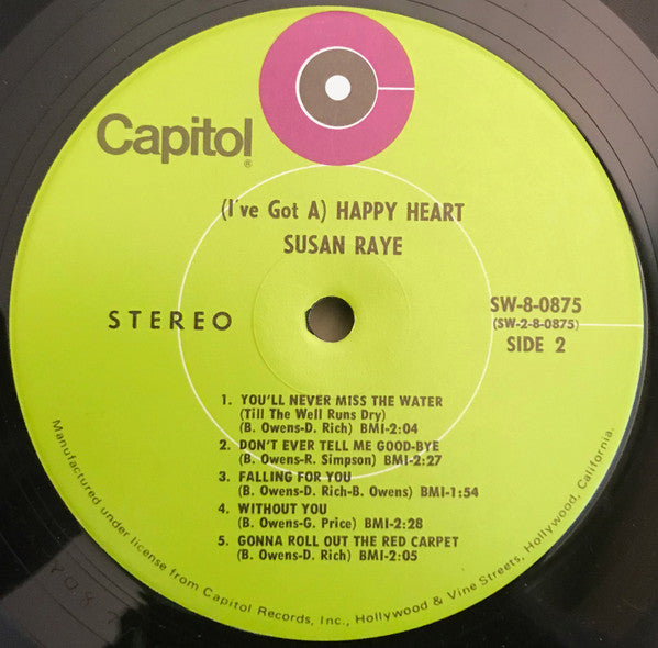 Susan Raye - I've Got A Happy Heart