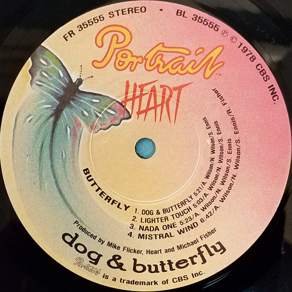 Heart - Dog & Butterfly