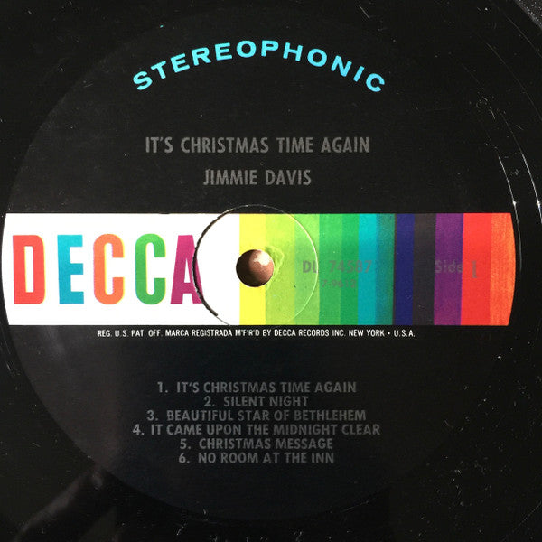 Jimmie Davis - It's Christmas Time Again