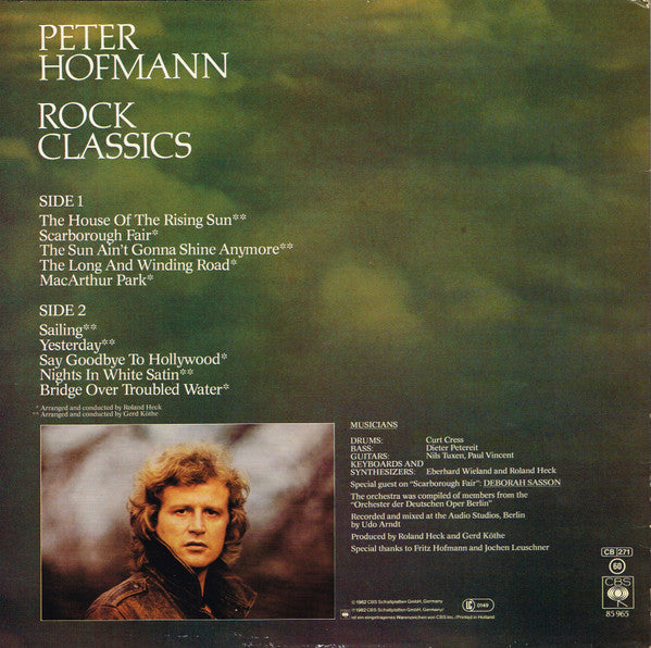 Peter Hofmann - Rock Classics