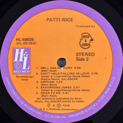 Patti Rice - Patti Rice