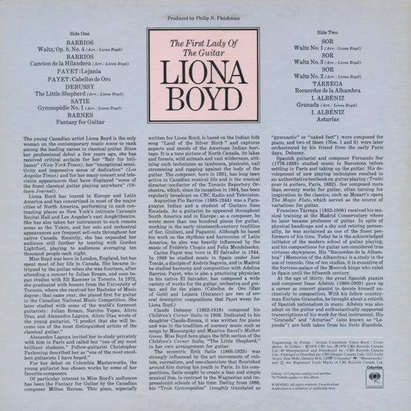 Liona Boyd - The First Lady Of The Guitar