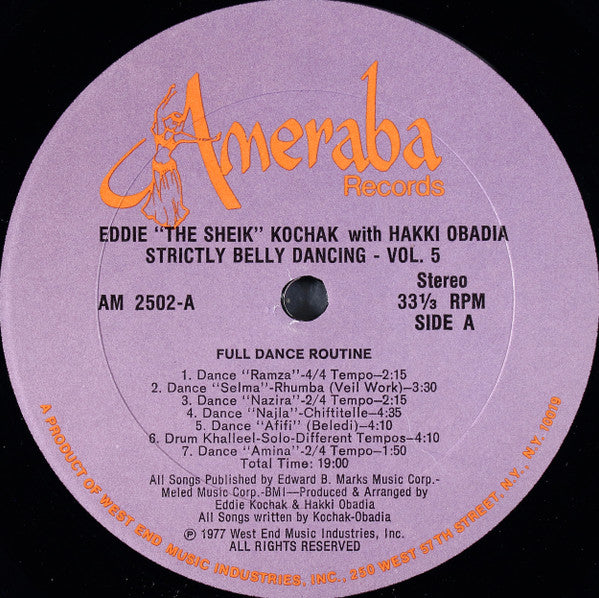 Eddie Kochak, Hakki Obadia - Strictly Belly Dancing The 5th Volume