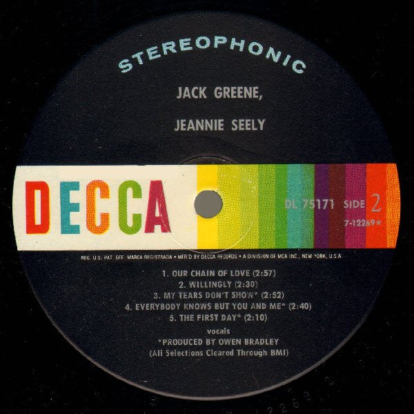 Jack Greene, Jeannie Seely - Jack Greene, Jeannie Seely