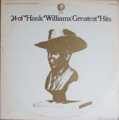 Hank Williams - 24 Of Hank Williams' Greatest Hits