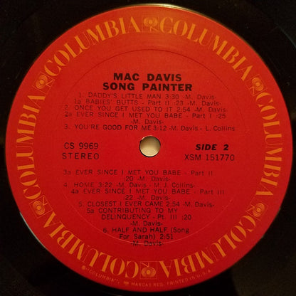 Mac Davis - Song Painter