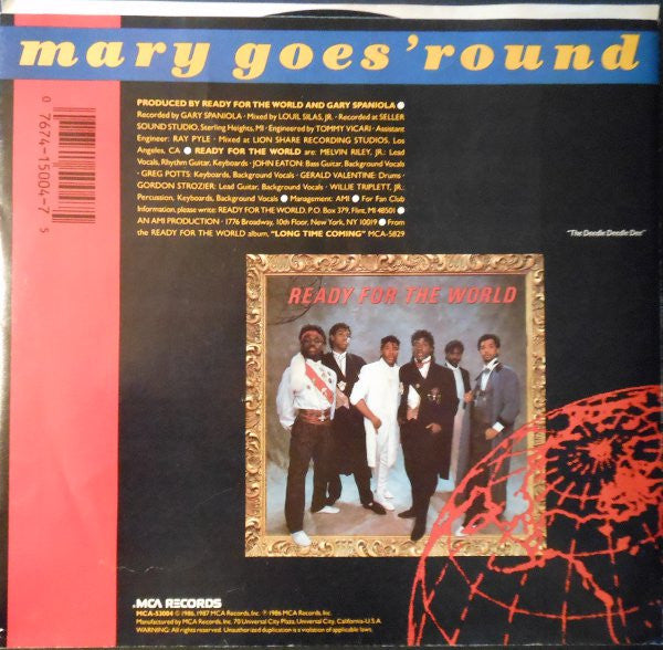 7": Ready For The World - Mary Goes 'Round