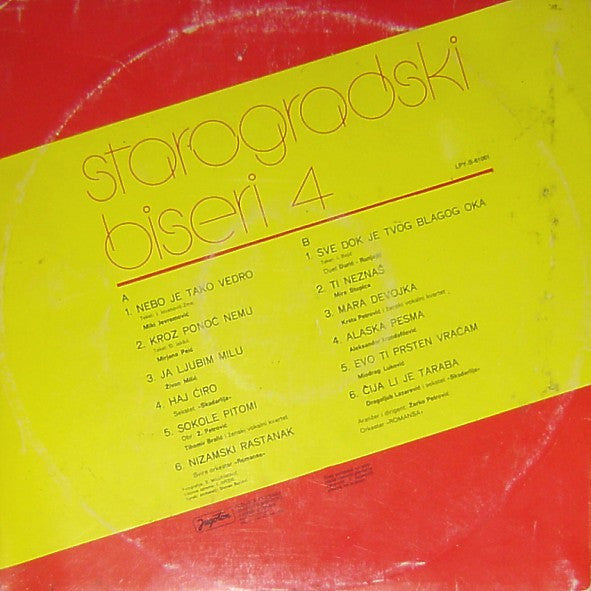 Various - Starogradski Biseri 4