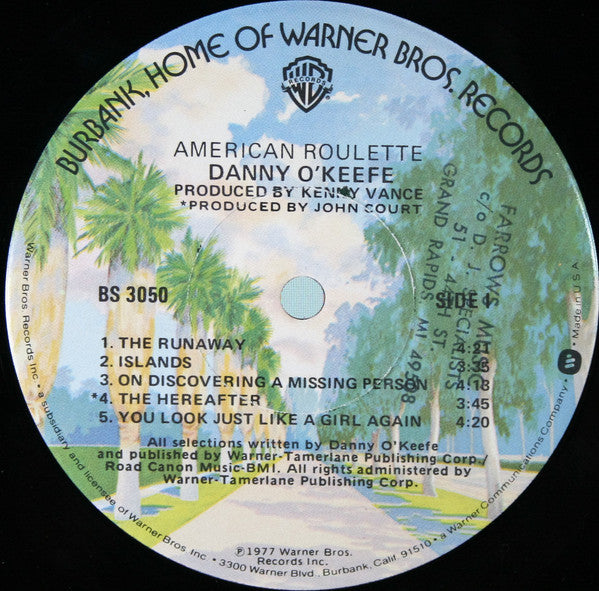 Danny O'Keefe - American Roulette