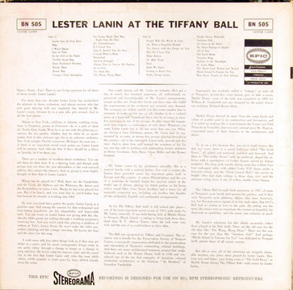 Lester Lanin And His Orchestra - Lester Lanin At The Tiffany Ball