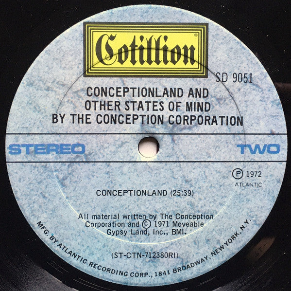 The Conception Corporation - Conceptionland And Other States Of Mind