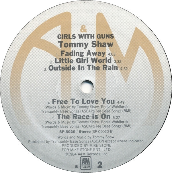 Tommy Shaw - Girls With Guns