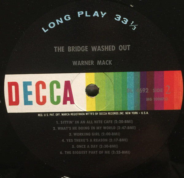 Warner Mack - The Bridge Washed Out