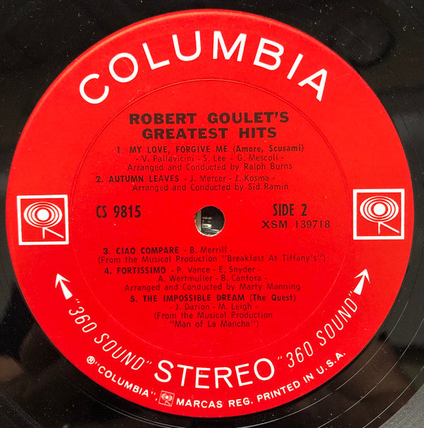 Robert Goulet - Robert Goulet's Greatest Hits