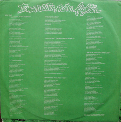 Gilbert O'Sullivan - I'm A Writer, Not A Fighter