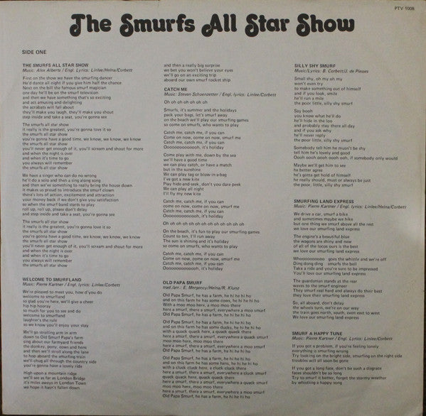 The Smurfs - The Smurfs All Star Show