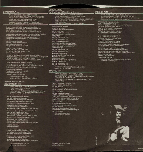 Johnny Rivers - Outside Help