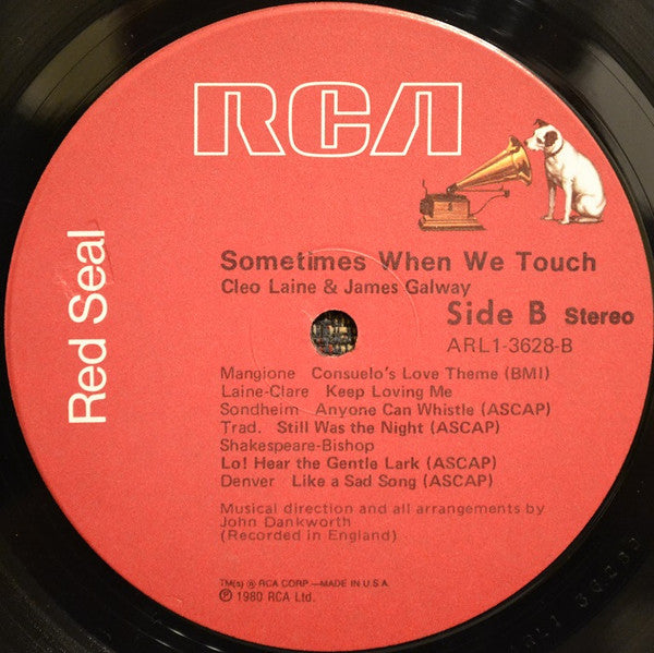 Cleo Laine, James Galway - Sometimes When We Touch