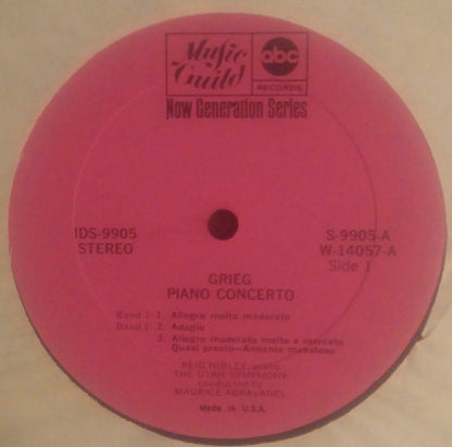 Utah Symphony Orchestra, Maurice de Abravanel - I Dig Grieg - Piano Concerto Peer Gynt Suites
