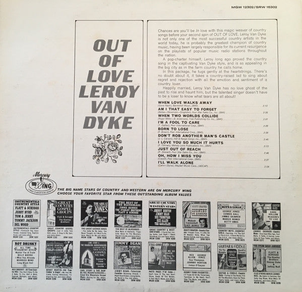 Leroy Van Dyke - Out Of Love