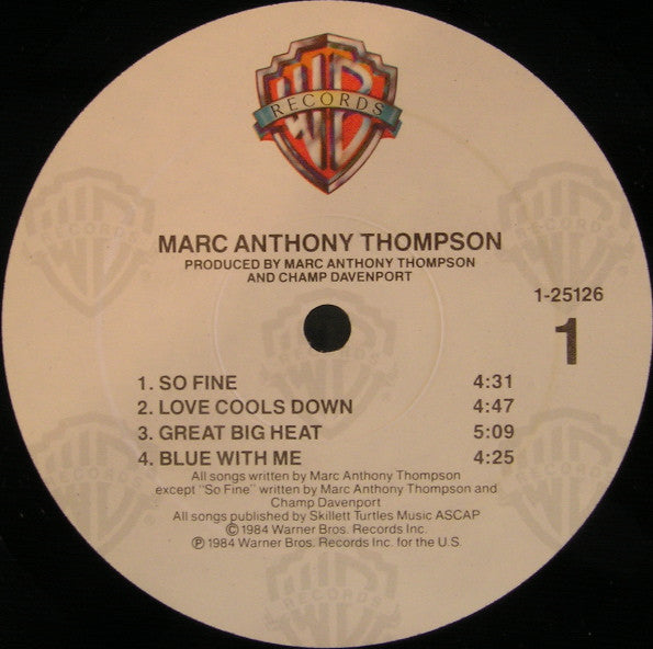 Marc Anthony Thompson - Marc Anthony Thompson