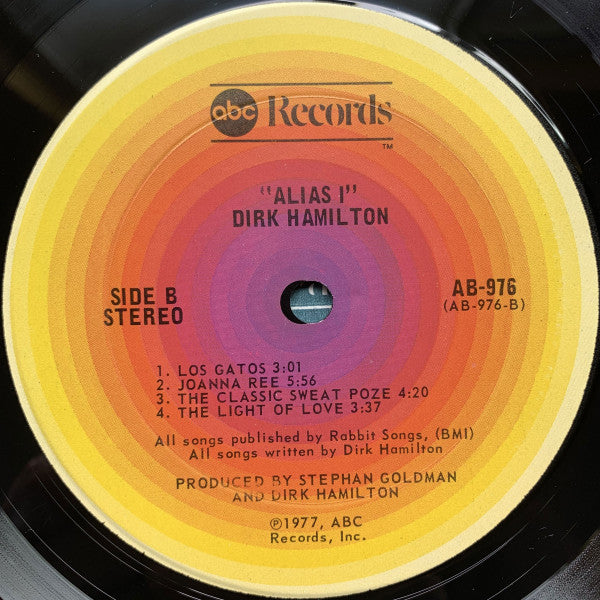 Dirk Hamilton - Alias I