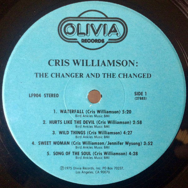 Cris Williamson - The Changer And The Changed