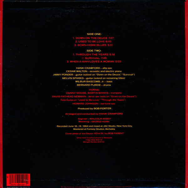 Hank Crawford - Down On The Deuce