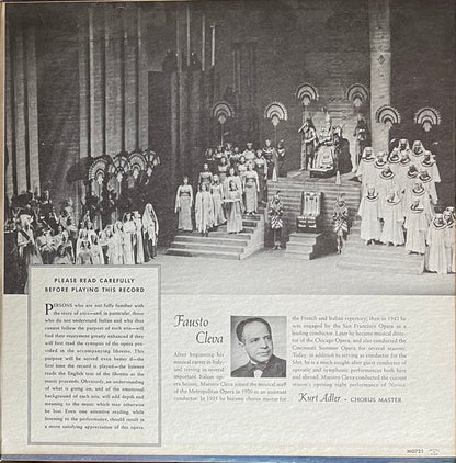 Giuseppe Verdi, Lucine Amara, Rosalind Elias, Shakeh Vartenissian, Albert Da Costa, Frank Guarrera, Giorgio Tozzi, Louis Sgarro, James McCracken, The Metropolitan Opera House Orchestra, Metropolitan Opera Chorus, Fausto Cleva, Kurt Herbert Adler - Aïda