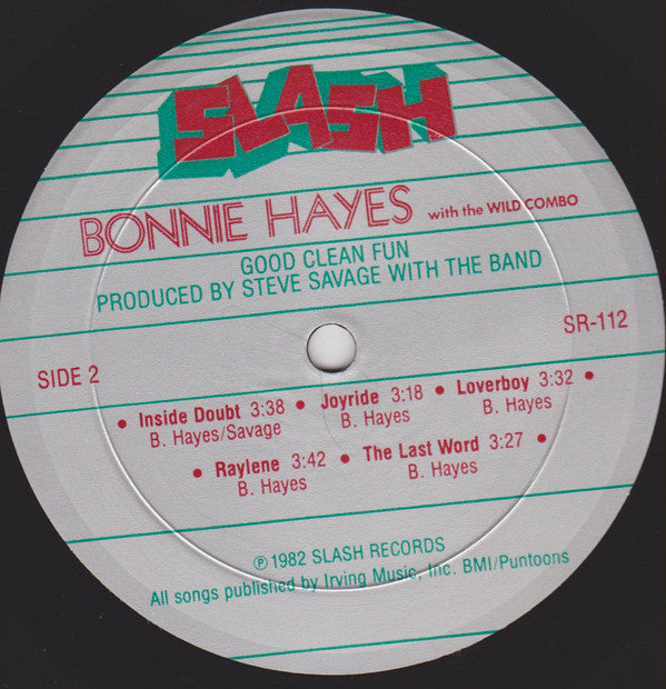 Bonnie Hayes, The Wild Combo - Good Clean Fun
