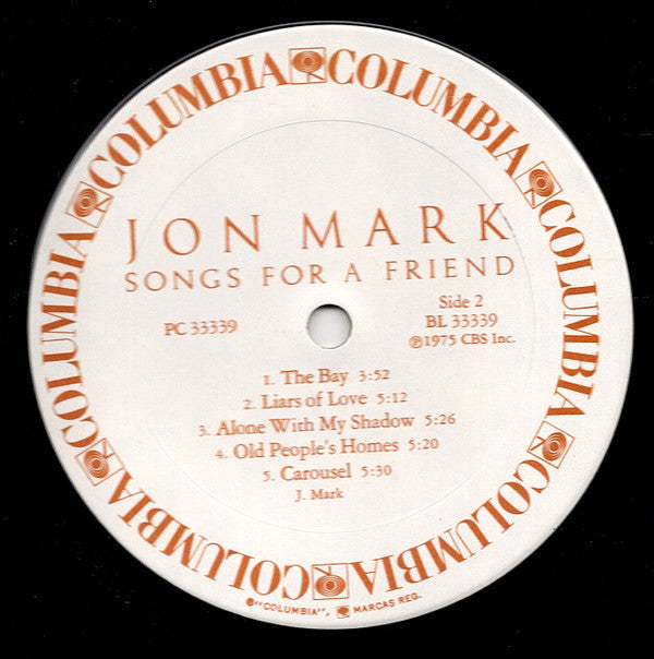 Jon Mark - Songs For A Friend