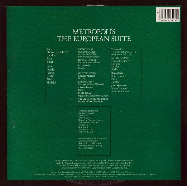 Metropolis (9) - The European Suite