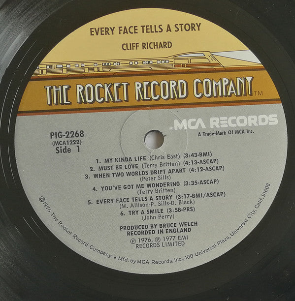 Cliff Richard - Every Face Tells A Story
