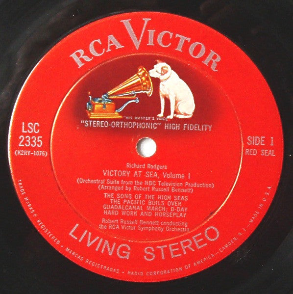 Richard Rodgers, Robert Russell Bennett, RCA Victor Symphony Orchestra - Victory At Sea Volume 1