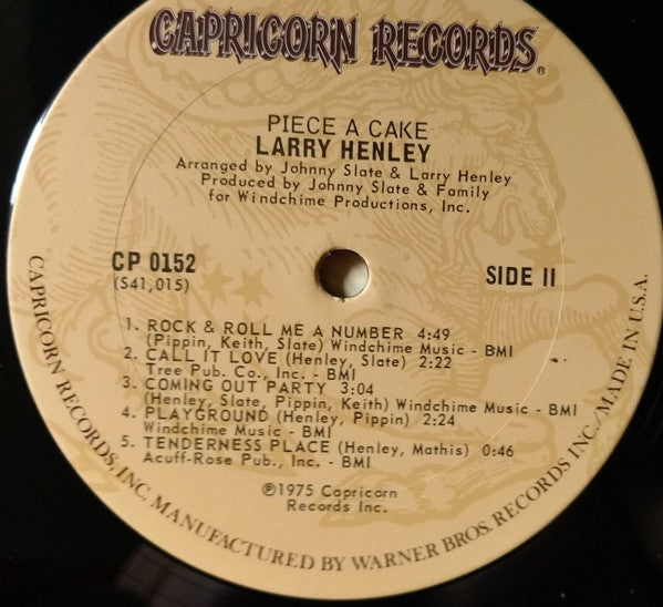 Larry Henley - Piece A Cake