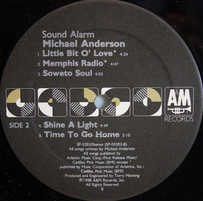 Michael Anderson - Sound Alarm