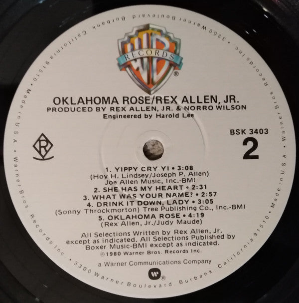 Rex Allen Jr. - Oklahoma Rose