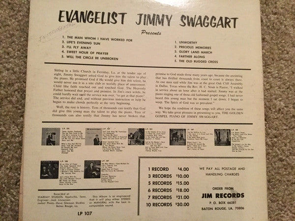Jimmy Swaggart - The Golden Gospel Piano