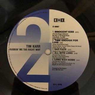 Tim Karr - Rubbin' Me The Right Way