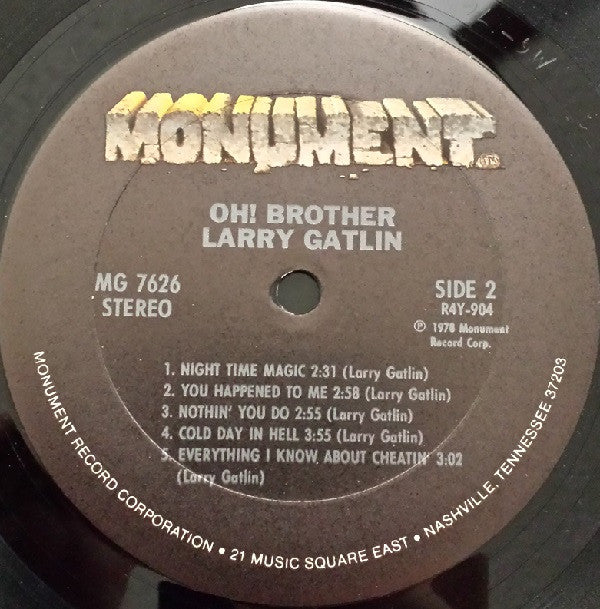 Larry Gatlin - Oh! Brother