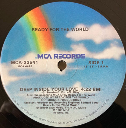 12" Single: Ready For The World - Deep Inside Your Love