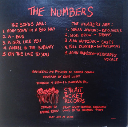 12" Single: The Numbers - Five Numbers