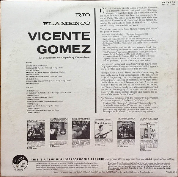 Vicente Gomez - Rio Flamenco