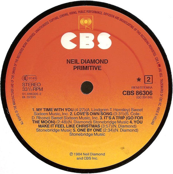 Neil Diamond - Primitive